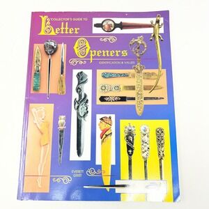 Collector's Guide to Letter Openers Identification Values Book 1998 Grist